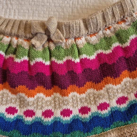 Gymboree girls size 3-6 months knit skirt Sweet Music line VGUC - Picture 3 of 6